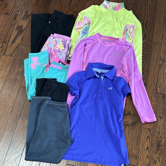 Vibrant Activewear and kids size 10/12 Set - Picture 1 of 3
